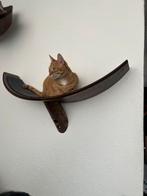 Katten wandmeubel, Hout met tappijt, 80cm breed, handgemaakt, Ophalen of Verzenden, Nieuw