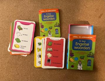 Speel- en leerkaarten, Ik leer Engelse woorden, 50 kaarten beschikbaar voor biedingen