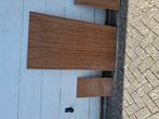 Teakfineer plaat, Doe-het-zelf en Verbouw, Hout en Planken, Ophalen, Minder dan 25 mm, Nieuw, Plank
