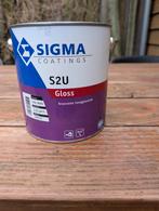 Sigma Aflak 2.5L - RAL 9010 Nieuw, Doe-het-zelf en Verbouw, Verf, Beits en Lak, Wit, Nieuw, Ophalen of Verzenden, Lak