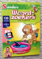 kinderpuzzelboek - sanders 133 - nieuw - woordzoekers, Ophalen of Verzenden, Nieuw, Puzzelen