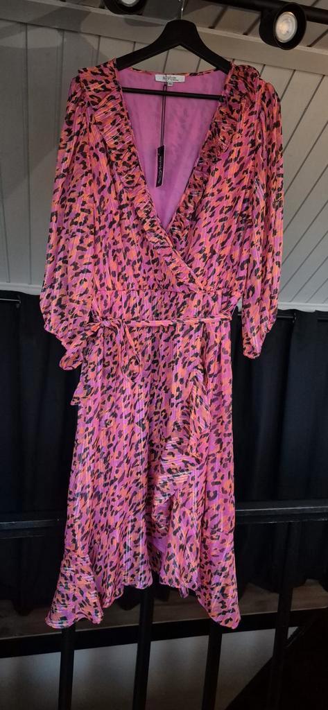 Miljuschka by Wehkamp Jurk roze - 46 - nieuw met kaartje, Kleding | Dames, Jurken, Nieuw, Maat 46/48 (XL) of groter, Roze, Knielengte