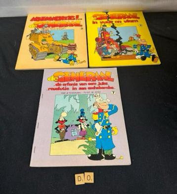 De generaal. 3 strips. €4,99 beschikbaar voor biedingen