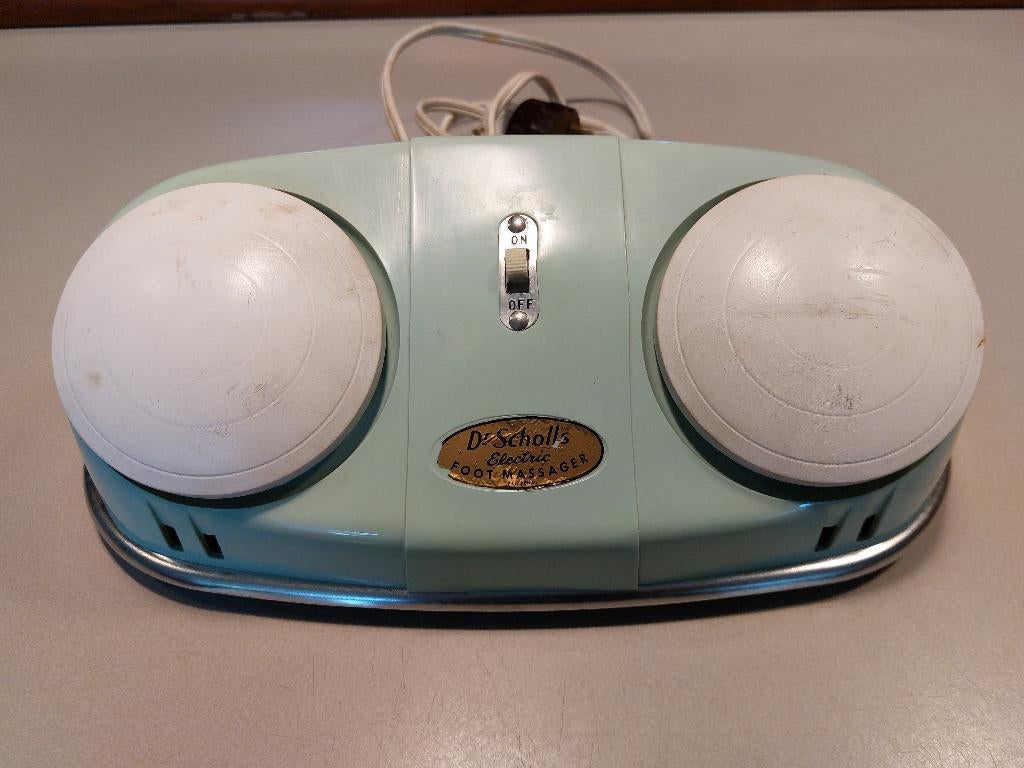 vintage Retro voetmasageapparaat - Dr Scholl's Foot Massager, Ophalen of Verzenden, Persoonlijke verzorging