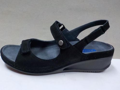 Zwarte Wolky sandaaltjes maat 38, Kleding | Dames, Schoenen, Nieuw, Sandalen of Muiltjes, Zwart, Ophalen of Verzenden