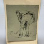 Ids Wiersma (1878-1956) - Boer, Antiek en Kunst, Ophalen of Verzenden