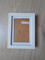Fotolijstje witte, houten rand, Ophalen of Verzenden, Zo goed als nieuw