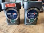 Nieuwe Histor Exterieur zijdeglans Hollands groen 2 stuks, Doe-het-zelf en Verbouw, Verf, Beits en Lak, Ophalen of Verzenden, Minder dan 5 liter