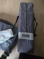 Qute campingbedje met matrasje en hoeslaken, Ophalen, Zo goed als nieuw, Minder dan 140 cm, Matras