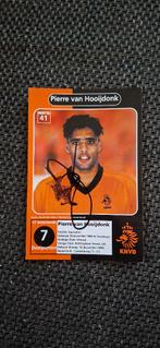 Spelerskaart + handtekening Pierre van Hooijdonk # Feyenoord, Ophalen of Verzenden, Nieuw, Feyenoord, Spelerskaart