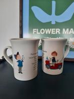 Puk van de Petteflet mokken x2 Staffordshire England, Huis en Inrichting, Keuken | Servies, Ophalen of Verzenden, Zo goed als nieuw