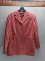 Roze zomerjas suede achtig retro jas maat XL, Ophalen of Verzenden, Roze, Zo goed als nieuw, Maat 46/48 (XL) of groter