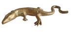 Grote messing vintage hagedis salamander 17 cm 1704, Antiek en Kunst, Ophalen of Verzenden, Koper