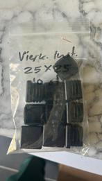 10 25x25mm pootdoppen, Ophalen of Verzenden, Nieuw, Minder dan 50 cm