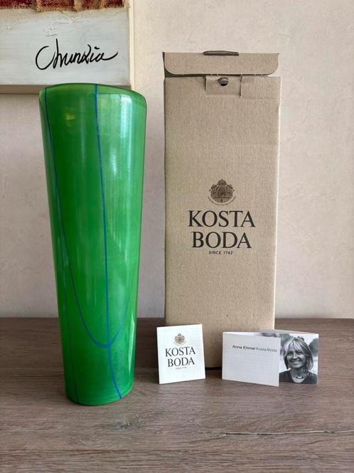 Kosta Boda Anna Ehrner Contrast Vaas – Zeldzaam, Antiek en Kunst, Antiek | Glas en Kristal, Ophalen of Verzenden