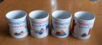 Paddington mokken. LU P&Co Ltd 1998. Set van 4., Ophalen of Verzenden, Overige stijlen, Kop(pen) en/of Schotel(s)