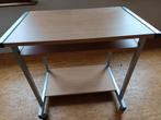 Bureau tafel, Huis en Inrichting, Ophalen, Met wielen, Gebruikt, Bureau