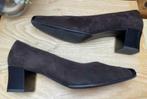 Nijhof[ Jenny] schoenen maat 7H [40.5], Ophalen of Verzenden, Schoenen met lage hakken, Bruin, Zo goed als nieuw