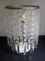 kristallen franje voor lamp - lampenenkap strakke uitvoering, E27 (groot), Ophalen of Verzenden, Halogeen (gloei)lamp, Zo goed als nieuw