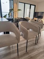 Mooie set van 4 eetkamerstoelen, Ophalen, Zo goed als nieuw, Vier, Stof