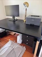 Zwart bureau - Black Desk, Ophalen, Gebruikt, Bureau
