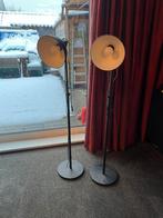 Staande zwarte lampen, Huis en Inrichting, Lampen | Vloerlampen, Ophalen, Zo goed als nieuw, 150 tot 200 cm