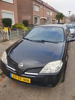 Nissan Primera 1.8 HB 2008 Zwart, Origineel Nederlands, Te koop, 5 stoelen, 14 km/l