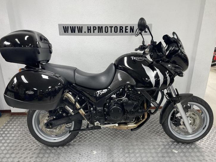 Triumph TIGER 955 I BLACK SPECIAL DE LUXE BOVAGGARANTIE, Motoren, Motoren | Triumph, Bedrijf, Toermotor, meer dan 35 kW