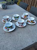 Set van Koffiekopjes met Design, Ophalen, Gebruikt, Keramiek, Overige stijlen