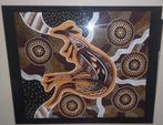 Jim Boongar Edwards Aboriginal Art Kangaroo Dance, Ophalen of Verzenden