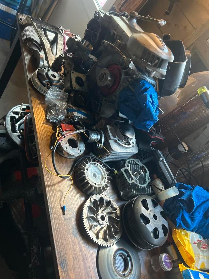 AC 172 Stage 3 Onderdelen - Defecte Poulie, Fietsen en Brommers, Brommeronderdelen | Scooters, Gebruikt, Overige merken, Overige typen