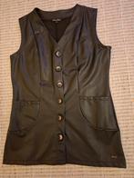 LANG GILET MET ZAKKEN IMITATIELEER MAAT 42, Kleding | Dames, Overige Dameskleding, Ophalen of Verzenden, Nieuw