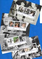 Persoonlijk Postzegel Velletje (4x) Koningin Beatrix 75 Jaar, Verzenden, Na 1940, Postfris