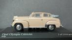 Opel Olympia Cabrio 1952 Beige 1:43 Minichamps Pol, Hobby en Vrije tijd, Modelauto's | 1:43, Verzenden, Zo goed als nieuw, Auto