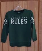 Groene trui Scamps & Boys maat 134, Ophalen, Trui of Vest, Scamps & Boys, Zo goed als nieuw