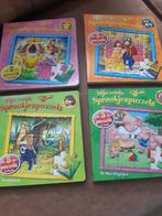 4 sprookjes puzzels boeken, Boeken, Kinderboeken | Baby's en Peuters, Ophalen of Verzenden, Zo goed als nieuw