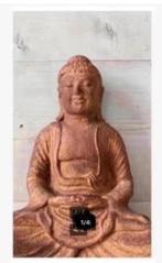 Boeddha beeld/ Shiva voor binnen of buiten, 25 cm, Polyresin, Tuin en Terras, Steen, Gebruikt, Ophalen of Verzenden, X