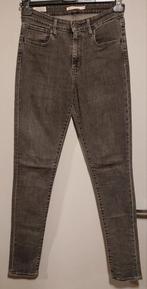 Vintage Levi's 721 high rise skinny Jeans Maat 29, Levi's, W28 - W29 (confectie 36), Ophalen of Verzenden, Zwart