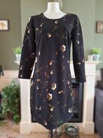 K-Design K Design jurk M 38 zwart met groen Gratis Verzenden, Kleding | Dames, Jurken, Maat 38/40 (M), K-design, Verzenden, Zwart