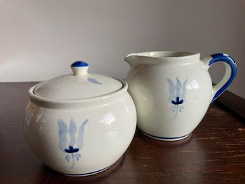 Goedewaagen Gouda roomstel blauw/wit beschikbaar voor biedingen