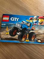 LEGO Duplo Monstertruck (nr. 60180), Kinderen en Baby's, Speelgoed | Duplo en Lego, Ophalen of Verzenden, Zo goed als nieuw, Duplo