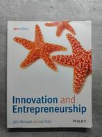 Innovation and Entrepreneurship, Gelezen, John Bessant and Joe Tidd, Ophalen of Verzenden, Management