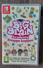 Big Brain Academy: Knappe Koppen - Nintendo Switch, Puzzel en Educatief, Online, 1 speler, Ophalen of Verzenden