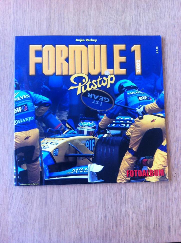 Anjes Verhey: Formule 1 “Pitstop 2002”, Verzamelen, Automerken, Motoren en Formule 1, Ophalen of Verzenden