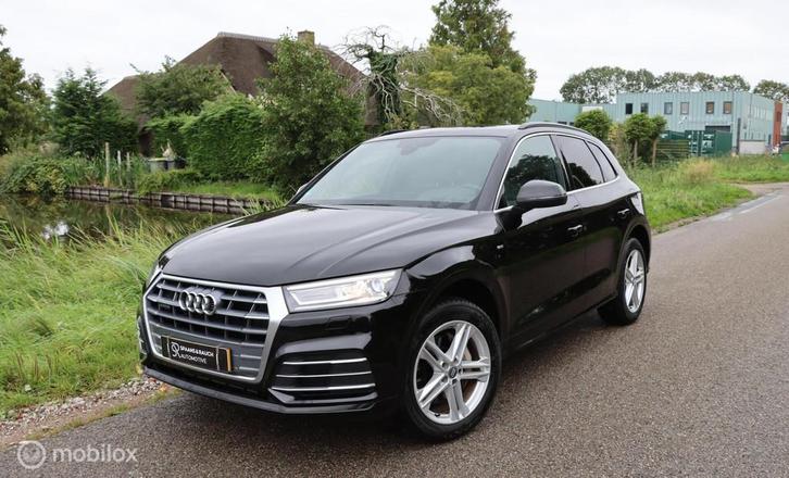 Audi Q5 50 TFSI e Quattro 3x S-line / Navi / Cam / Carplay, Auto's, Audi, Bedrijf, Te koop, Q5, 4x4, ABS, Achteruitrijcamera, Airbags