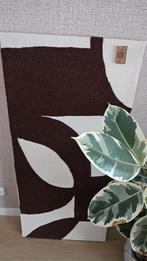 Bruin/Beige Canvas Schilderij karwei, Ophalen