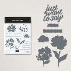 Stampin' Up! bundel Art Gallery bloem, Ophalen of Verzenden, Zo goed als nieuw, Natuur, Overige typen