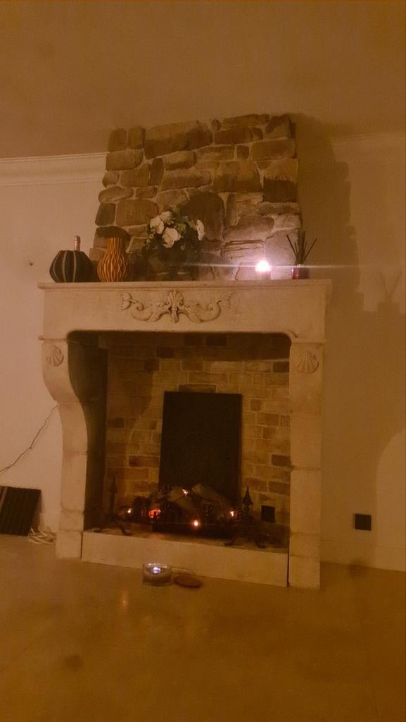 Open haard te koop, Ophalen of Verzenden, Gebruikt, Inbouwhaard, Houthaard