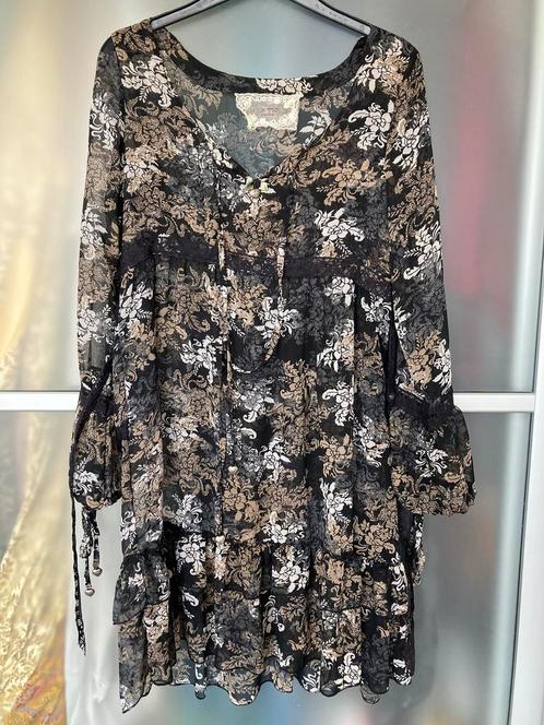 Isla Ibiza summer dress, Kleding | Dames, Jurken, Zo goed als nieuw, Maat 38/40 (M), Zwart, Onder de knie, Verzenden