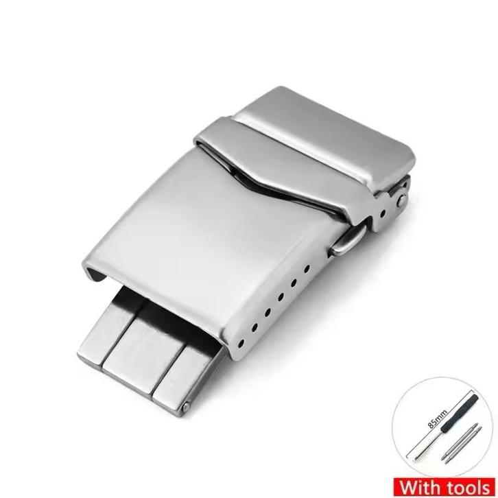 Horloge watch clasp gesp buckle milled (2 stuks), Sieraden, Tassen en Uiterlijk, Overige Accessoires, Nieuw, Ophalen of Verzenden